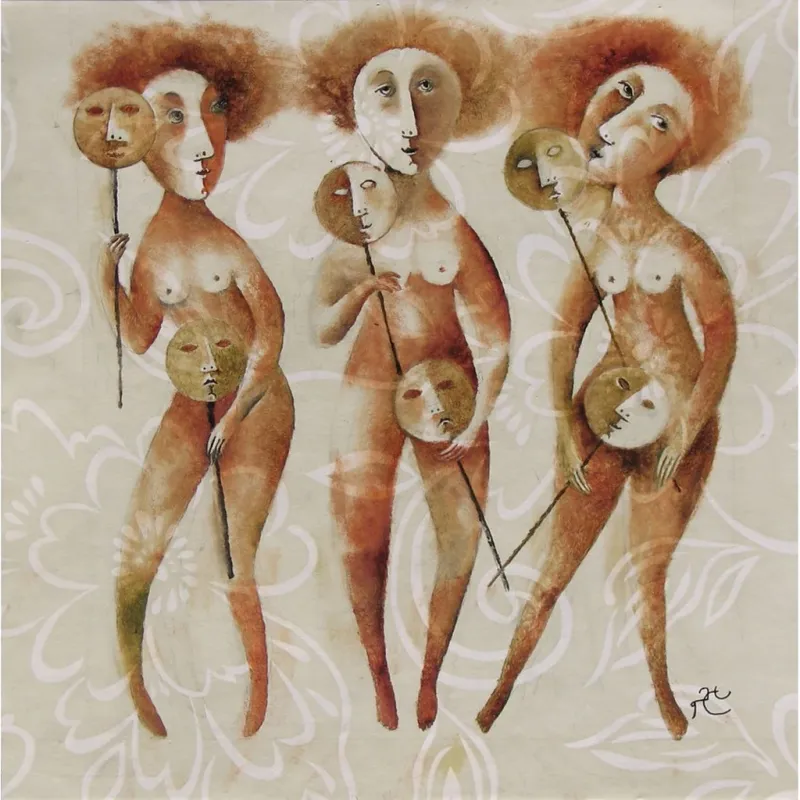 Three Graces – Surreal Feminine Art