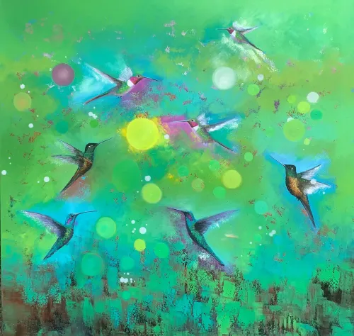 Hummingbirds-and-Orbs-