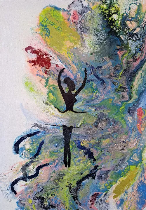 Ballerina-Painting